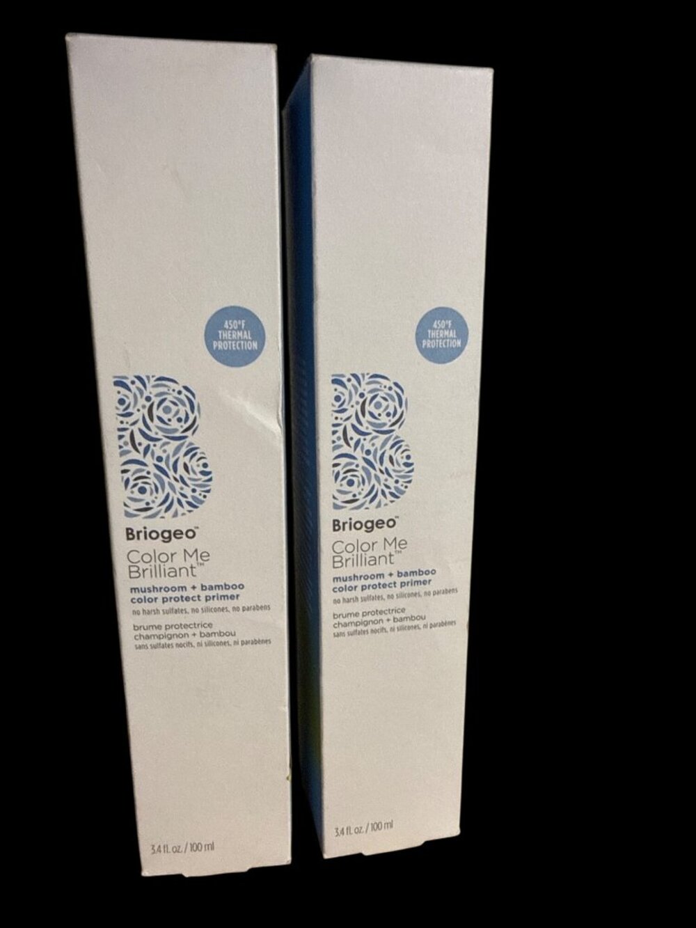 Briogeo Color Me Brilliant Primer 3.4 oz 100 ml 2 Pack Color Protect